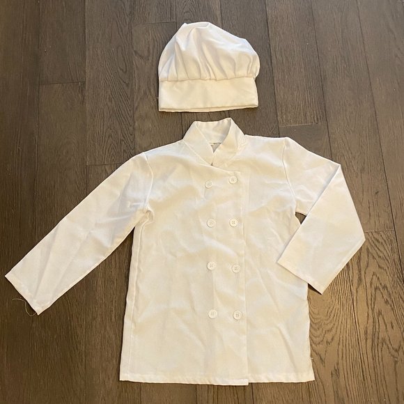 Child MasterChef Halloween Costume Baker Cook Chef sz 6-8 - Picture 1 of 5
